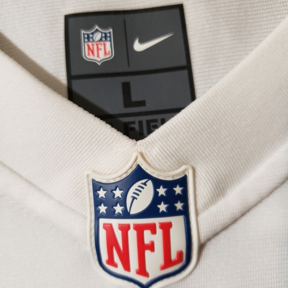 Nike NFL On Field Ezekiel Elliott 21 Jersey Adult Size L Dallas Cowboys White - Picture 5 of 9